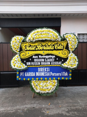 Papan Bunga Duka di Angkola Timur